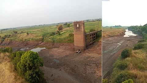 Dudhganga river : पाणी आले, पण दहा दिवसानंतरही दूधगंगा नदीचे पात्र कोरडेच!