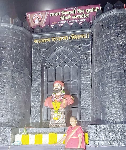 सिंहगडचा ‘कल्याण दरवाजा’ ठरला लक्षवेधी