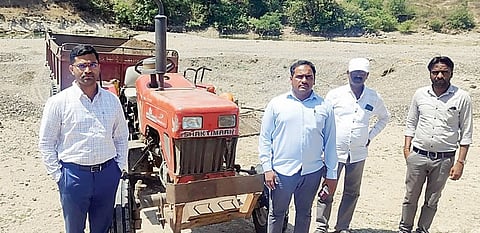 संगमनेर : वाळू वाहतूक करणारी वाहने पकडली; महसूल विभागाची कारवाई