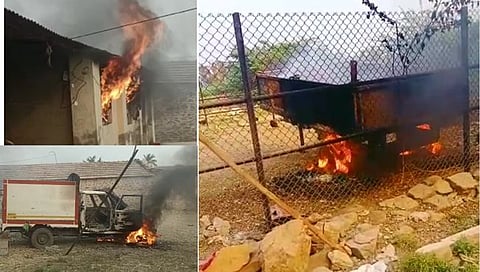 सातारा : फलटण तालुक्यात दोन गटात तुफान हाणामारी; घर, वाहने, जनावरांचा गोठा पेटवला