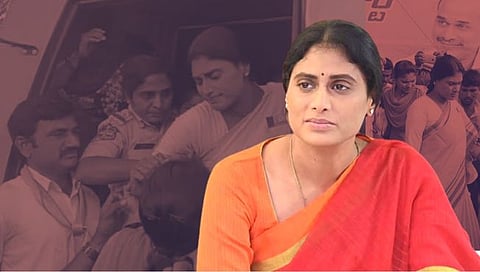 YS Sharmila : आंध्र प्रदेशचे मुख्यमंत्री वायएस जगमोहन रेड्डी यांच्या बहिण शर्मिला यांना दिल्लीत अटक