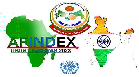 आफ्रिका-भारत संयुक्त सरावाला सुरुवात ! पुण्यातील औंधमध्ये २३ राष्ट्रांच्या तुकड्या दाखल