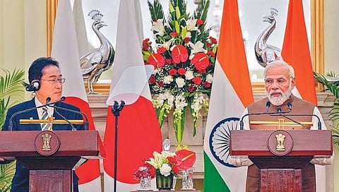 India-Japan : चिनी आव्हानाचा सामना करण्याविषयी मोदी-किशिदा यांच्यात द्विपक्षीय चर्चा