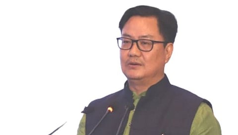 Kiren Rijiju gave a scathing reply to Congress's