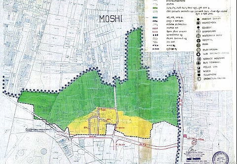 मोशी : 200 एकर शेतीक्षेत्र निवासी कधी होणार?