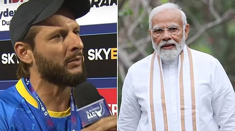 Shahid Afridi : मोदी साहेब भारत-पाक क्रिकेट सामने होऊ द्या! आफ्रिदीची हात जोडून विनंती