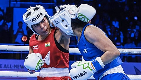 Nikhat Zareen : निखत जरीनची जागतिक बॉक्सिंग स्पर्धेच्या अंतिम फेरीत धडक