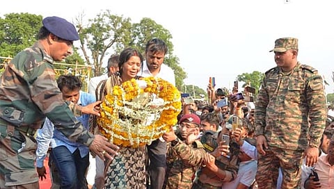 वाशिम: शहीद अमोल गोरे यांना अखेरची मानवंदना