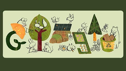 Earth Day 2023 : जागतिक वसुंधरा दिनानिमित्त गुगलचं खास ‘डूडल’