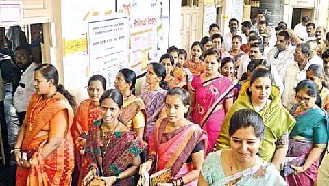 कोल्हापूर बाजार समितीसाठी चुरशीने 95 टक्के मतदान