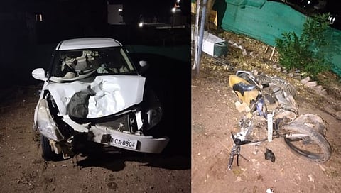 सातारा-सांगली मार्गावरील अपघातात तरुण ठार; गोरेगाव येथील घटना