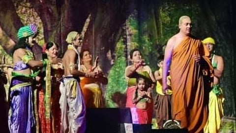 नाशिक : तथागत महानाट्यातून उलगडला गौतम बुद्धांचा जीवनपट