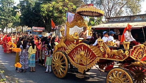 नाशिक : लासलगावी महावीर जयंती निमित्त शोभायात्रा