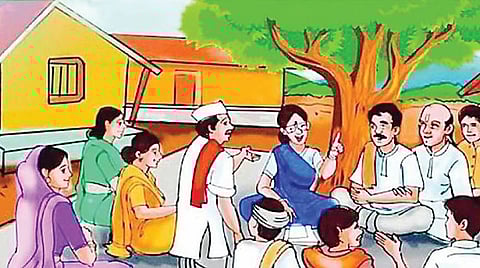 काष्टी आदर्श मॉडेल बनविणार : सरपंच साजन पाचपुते