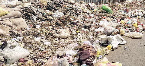 पुणे-पानशेत रस्त्यावर कचर्याचे ढिगारे; पर्यटकांसह नागरिक त्रस्त