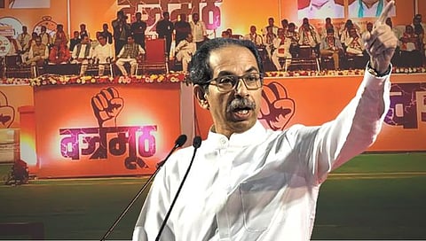 MVA Vajramuth Sabha : खरे रामभक्त आयोध्येला गेले असते, सुरतला नाही; उद्धव ठाकरेंचा ‘वज्रमुठ’ सभेत सत्ताधाऱ्यांवर हल्लाबोल