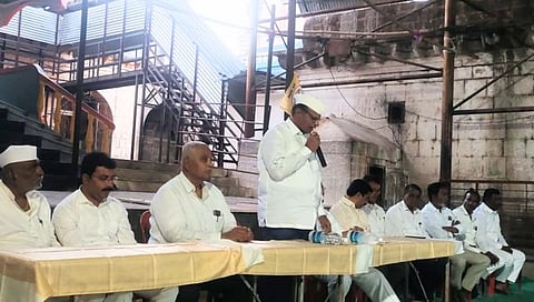 विटा मार्केट कमिटी निवडणूक : सत्ता दिल्यास कडेगाव मार्केट कमिटी वेगळी करू : माजी आमदार सदाशिवराव पाटील