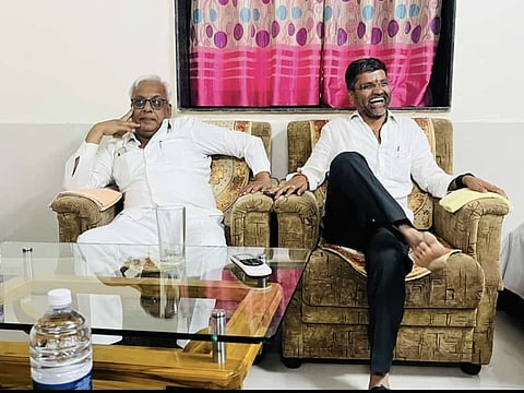 गुरु-शिष्य एकत्र येण्याला आगामी विधानसभा, लोकसभेची झालर; खासदार सुजय विखेंना रोखण्यासाठी लंके -औटी एकत्र