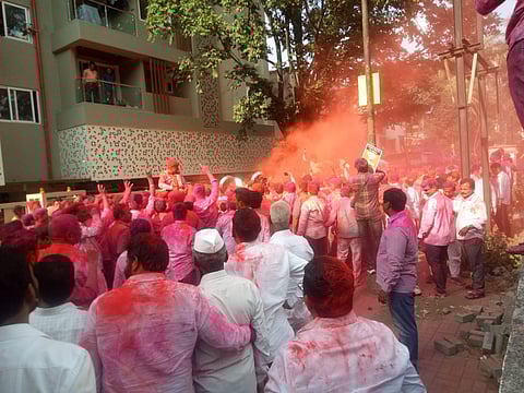 पुणे बाजार समितीवर अण्णासाहेब मगर शेतकरी विकास आघाडीचे निर्विवाद वर्चस्व, भाजपचा बाजार समितीमध्ये शिरकाव