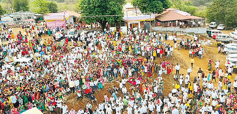 खडकवासला : शिरकाई देवीच्या यात्रेस हजारो भाविकांची गर्दी