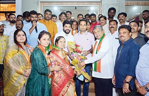 भाजपवर सर्वांचा विश्वास : चंद्रकांत पाटील