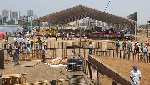 रायगड : महाराष्ट्र भूषण पुरस्कार सोहळा; स्वामी भक्तीमधील अनुयायी सेवेला