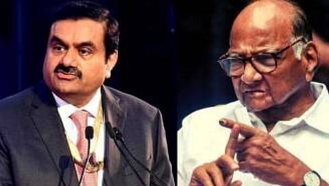 गौतम अदाणी , शरद पवार यांची भेट