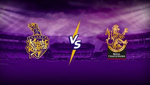 RCB vs KKR : कोलकाताचे बेंगलोरला २०१ धावांचे आव्हान