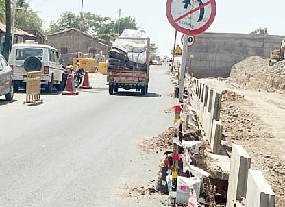 पालखीमार्ग बनतोय मृत्यूचा सापळा