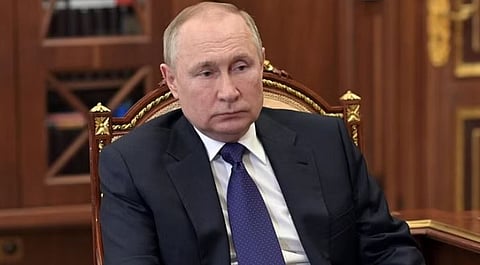 रशियाचे अध्यक्ष व्लादिमीर पुतिन.