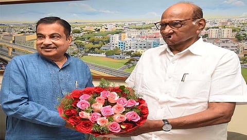 Sharad Pawar Meet Nitin Gadkari | शरद पवार- नितीन गडकरी यांच्या भेटीने अनेकांना धक्का, चर्चेला उधाण