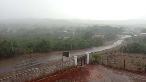 सिंधुदुर्ग: आंबोली परिसरात मुसळधार पावसाची हजेरी