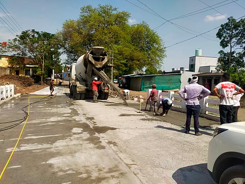 नाशिक : दिंडोरी-चांदवड तालुक्यांना जोडणाऱ्या पुलाचे काम पुर्ण