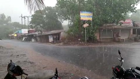 Rain Update: वाईच्या पश्चिम भागात वादळी वाऱ्यासह मुसळधार पाऊस, पिकांसह मालमत्तेचं नुकसान