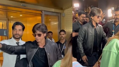 विमानतळावर सेल्फी काढणाऱ्यावर भडकला शाहरुख; चाहते म्हणाले, “गर्विष्ट…