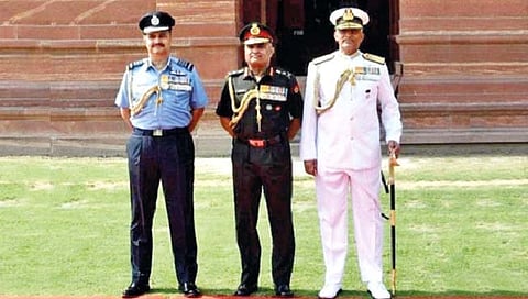 तिन्ही सैन्य दलांत मनुष्यबळाची अदलाबदल