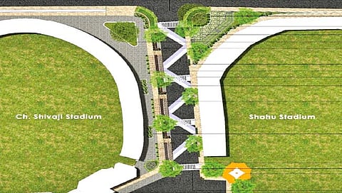 कोल्हापुरात साकारणार फुटबॉल स्ट्रीट