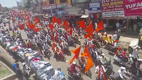 छत्रपती संभाजीनगरमध्ये संभाजी महाराजांची जयंती उत्साहात साजरी