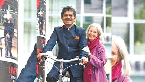 पत्नीला भेटण्यासाठी सायकलवरून गाठले होते युरोप!