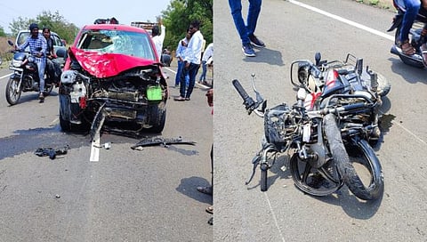 जालना : घनसावंगी अंबड रोडवर भीषण अपघातात तरुण ठार