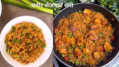 Paneer schezwan Maggi