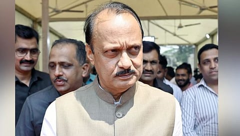 Ajit Pawar : अजित पवार मागच्या दाराने गेले