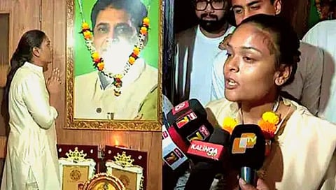 Odisha Jharsuguda Bypoll : मंत्री पित्याच्या हत्येनंतर ओडिशातील पोटनिवडणुकीत मुलीने मारली बाजी