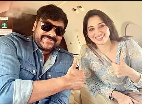 चिरंजीवी-तमन्ना भाटिया