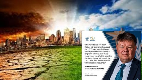 Global temperature : चिंताजनक! तापमानाचा विक्रम मोडण्याची शक्यता ९८ टक्क्यांपर्यंत, WMO चा दावा; जाणून घ्या कारणे