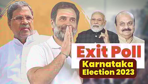 Karnataka Election Exit Poll 2023 : कर्नाटकात काँग्रेस! जाणून घ्या एक्झिट पोल…