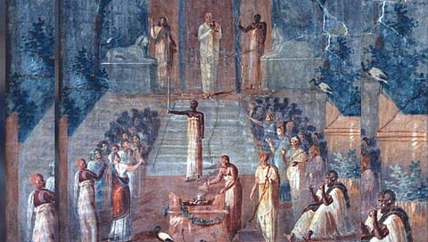 Roman Temple : रोमन मंदिरात दिला जात होता पक्ष्यांचा बळी