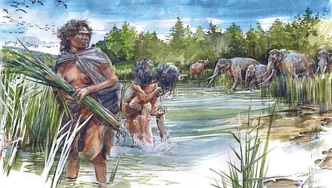 Paleolithic : तीन लाख वर्षांपूर्वीच्या मानव कुटुंबाच्या पाऊलखुणांचा शोध