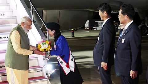 G7 Summit: पीएम मोदी G7 परिषदेसाठी हिरोशिमामध्ये पोहोचले