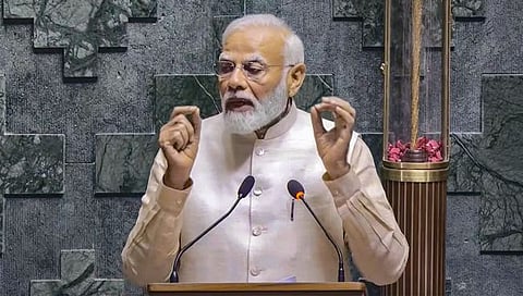 नवे संसद भवन देशातील १४० कोटी नागरिकांच्या आकांक्षेचे प्रतीक : पंतप्रधान नरेंद्र मोदी